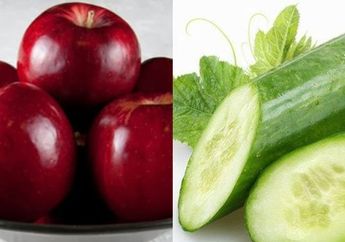 Lebih Mujarab Dari Obat Kulit, Rutin Minum Campuran Apel dan Mentimun Ini dan Rasakan Hal Menakjubkan!