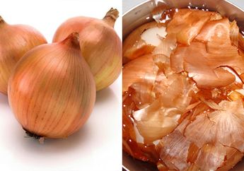 Jangan Dibuang! Ternyata Air Rebusan Kulit Bawang Bombay Ampuh Jadi Obat Turunkan Kolesterol! Begini Cara Buatnya