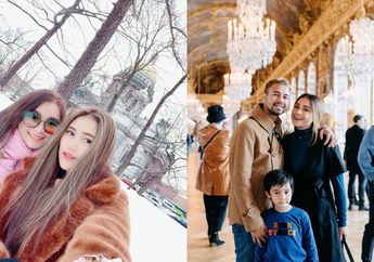 Pamer Foto Lagi Jalan-jalan Di Moscow, Ayu Ting Ting Malah Kena Cibir Warganet Ikuti Warna Rambut Nagita Slavina, 'Duh Niru-niru!'