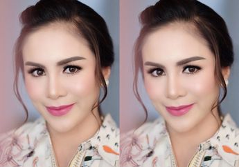 Bak Bangsawan Inggris, Momo Geisha Tampil Anggun Berbalut Gaun Silver Ungu Super Mewah