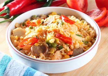 Resep Nasi Goreng Aneka Bakso Enak, Menu Sarapan yang Selalu Ditunggu Untuk Disajikan