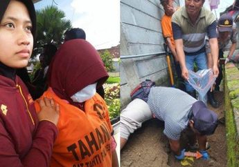 Malu Pacar Ogah Tanggung Jawab , Janda di Blitar Ini Siram dan Cekik Bayinya yang Baru Lahir Hingga Tewas, Warga Sempat Curiga Lihat Perut Buncitnya Kempes dalam Semalam