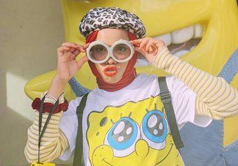 Ide Outfit Ala Adik Atta Halilintar, Abqariyyah Halilintar dengan 3 Aksesori Motif Leopard!