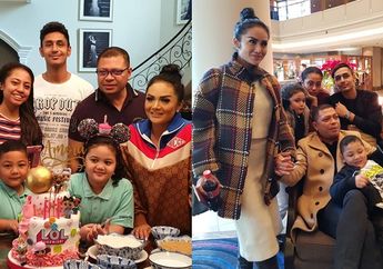 Dekat dengan Dua Anak Tirinya, Simak Momen Kekompakan Krisdayanti Bersama Dillah Daesslow dan Noor Athalia