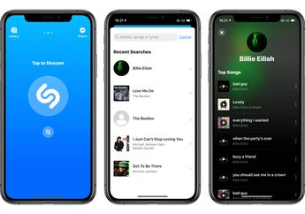 Update Shazam Mendukung Fitur Pencarian dan Hapus Mode Jepret