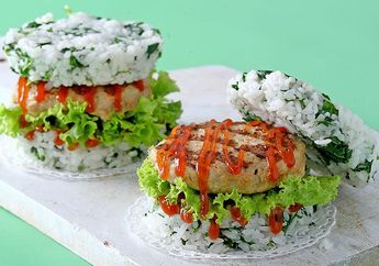 Resep Burger Nasi Ayam Enak Ini Cuma Butuh 30 Menit Untuk Membuatnya