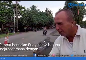 Viral Bule Jualan Kebab di Cilacap, Ternyata Sudah 20 Tahun Tinggal Di Indonesia dan Tak Malu Jualan Di Pinggir Jalan