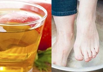 Rendam Kaki dalam Air Cuka Apel Seminggu Sekali, Dijamin Lebih Ampuh dari Pengobatan Jantung!