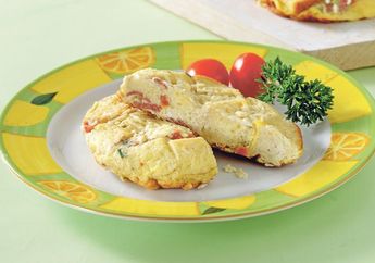 Resep Roti Frittata Enak, Sarapan Favorit Pilihan Saat Akhir Pekan