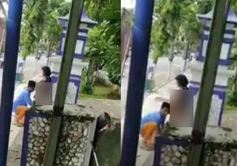 Sempat Viral Video Pria Berpeci dan Bersarung Nekat Lucuti Celana Seorang Wanita di Pinggir Jalan, Begini Kata Saksi...