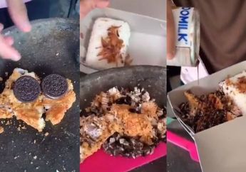 Resep Inovasi Ayam Geprek Oreo Kental Manis Malah Bikin Emosi