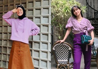 Warna Kekinian, Tiru 5 Inspirasi Fashion Warna Lilac yang Lagi Ngetren Ini!