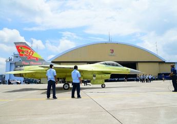 Bangga! TNI AU Sukses Upgrade Pesawat Tempur F-16 Jadi Setara Pesawat Tempur Terbaru, Bisa Bawa Rudal Jarak Jauh hingga Dilengkapi Radar dan Avionic Terbaru