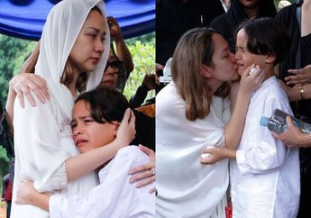 Noah Histeris di Makam Ashraf Sinclair Hingga Harus Ditenangkan, BCL Justru Minta Keluarga Membiarkan Sang Putra Menangis