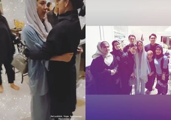 Feni Rose Seolah Pasang Badan untuk Syahrini, Mengatakan Alasan Positif Syahrini saat Memakai Sandal di Tahlilan Ashraf Sinclair