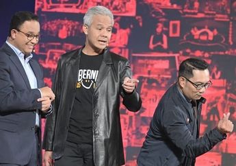 TikTok Makin Ngetrend, Begini Kompaknya Ganjar Pranowo, Ridwan Kamil dan Anies Baswedan Goyang TikTok di Panggung Mata Najwa