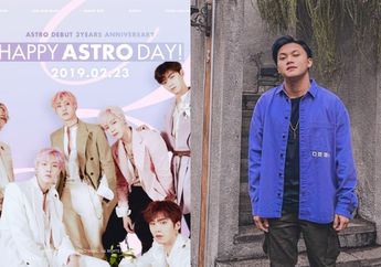 Rayakan Ulang Tahun Debut yang Ke-4, Grup K-Pop ASTRO Dendangkan Lagu Kesempurnaan Cinta Milik Rizky Febian
