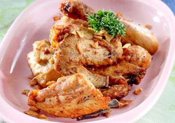 Resep Ayam Goreng Bawang Putih Enak, Sedapnya Bikin Sulit Tambah Nasi