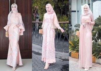Charming! Ini 5 Dress Hijab Warna Salem Pink yang Feminin & Manis!