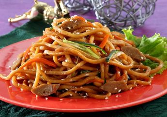 Resep Lomi Goreng Bakso Teriyaki Enak Bikin Keluarga Semangat Beraktifitas