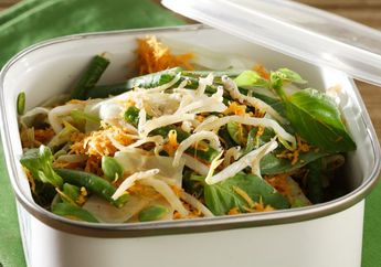 Resep Urap Tabur Teri Goreng Enak, Olahan Sayur Lezat Untuk Pelengkap