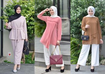 Tampil Lebih Dewasa, Ini 7 Inspirasi Tunik Hijab Biar Terlihat Elegan!