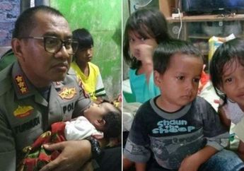Dikenal sebagai Sosok yang Tegas dan Berwibawa, Kapolres Balikpapan Ini tak Kuasa Menahan Tangisnya kala Mendengar Kisah Pilu 6 Bersaudara yang Menjadi Yatim Piatu: Turut Prihatin