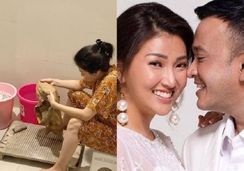 Suaminya Bos Ratusan Gerai Ayam Geprek, Sarwendah Masih Cuci Baju Pakai Papan Penggilesan, Terungkap Alasannya