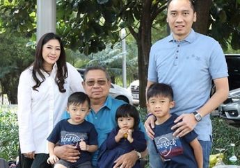 Bapaknya Putra Presiden, Dua Buah Hati Ibas Yudhoyono Justru Asyik Makan Ketoprak Pinggir Jalan