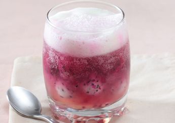 Resep Es Melon Buah Naga Enak, Minuman Segar Untuk Pelepas Dahaga
