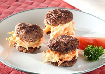 Resep Daging Burger Panggang Enak, Menu Ala Resto yang Mudah Dibuat