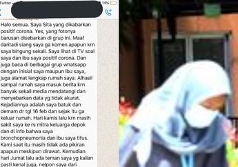 Rumahnya Disterilkan dan Diisolasi dalam Radius 20 Meter, Terungkap Curhatan Diduga Pasien Virus Corona Asal Depok yang Viral di Media Sosial
