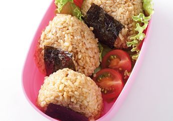 Resep Onigiri Tuna Omurice Enak, Sarapan Ala Jepang Untuk Si Kecil