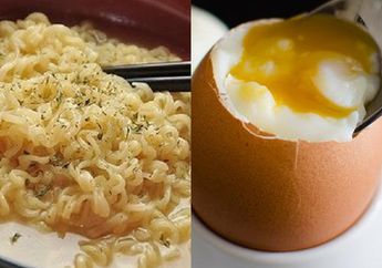 Jadi Makanan Favorit, Ternyata Ada Bahaya Tersembunyi dari Makan Mi Instan dan Telur Setengah Matang, Waspada!