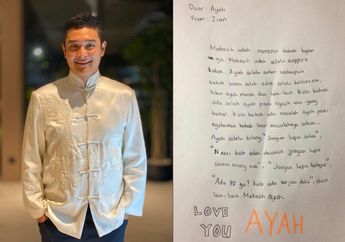 Baca Surat Tulisan Tangan dari Ketiga Putranya, Irgi Fahrezy Mati-matian Tahan Air Mata!