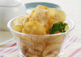 Resep Keripik Kentang Kari Ebi Enak Ini Cocok Disantap Sebagai Camilan Ataupun Camilan