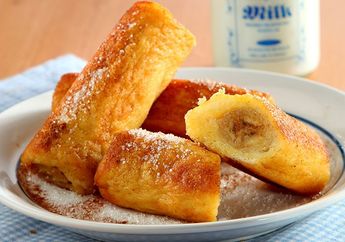 Resep Banana Roll French Toast Enak, Menu Sarapan yang Bebas Repot