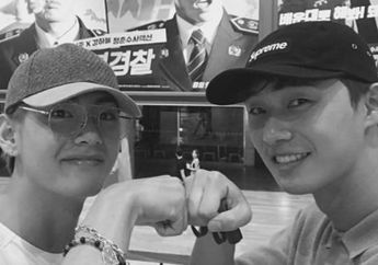 Friendship Goals! Ini 3 Dukungan V 'BTS' untuk Park Seo Joon Selama Bintangi 'Itaewon Class'