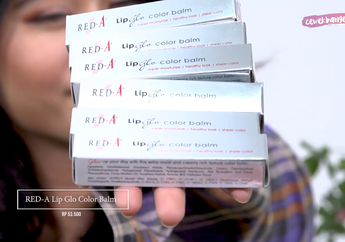 Review Jujur RED-A Lip Glo Color Balm, 3-in-1 untuk Natural Look!