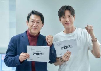 Drama Terbaru MBC Old School Intern Segera Tayang, Intip Serunya Park Hae Jin dan Pemeran Lain Lakukan Pembacaan Naskah
