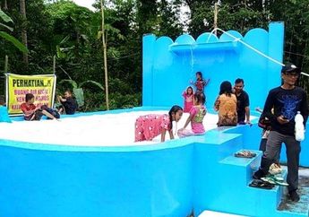 Bikin Heboh Warga, Kolam di Kabupaten Gowa Mendadak Keluarkan Air Putih Bak Susu, Siapapun Boleh Berendam tapi Ada Satu Syarat yang Tak Boleh Dilanggar