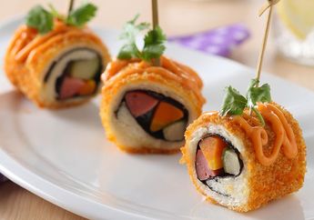 Resep Roti Goreng Gulung Ala Sushi Enak, Menu Sarapan Seru yang Gampang Dibuat