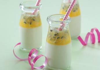 Resep Silky Almond Markisa Enak, Dessert Segar yang Cocok Disajikan Sehabis Makan Malam