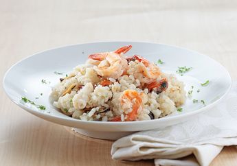 Resep Seafood Risotto Enak Bikin Sarapan Di Akhir Pekan Jadi Lebih Spesial