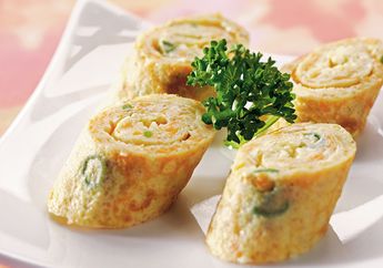 Resep Mixed Veggie Omelette Enak, Menu Sarapan Sehat Untuk Si Kecil