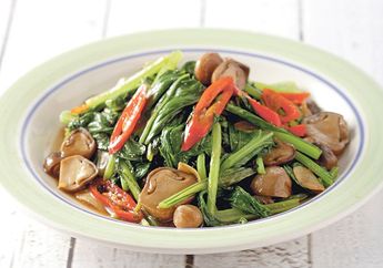 Resep Tumis Caisim Jamur Merang Enak, Menu Pelengkap Praktis Namun Tetap Nikmat