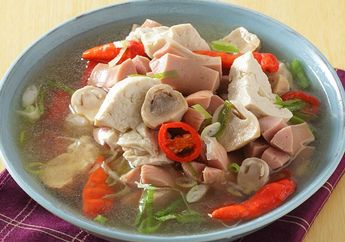 Resep Sop Tahu Sosis Pedas Enak, Hidangan Berkuah Praktis Nan Lezat