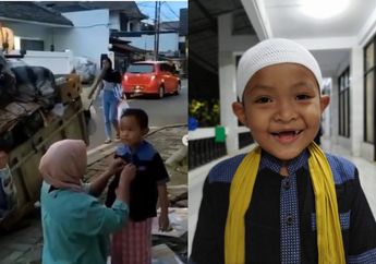 Tampil Rapi dan Wangi saat ke Masjid, Inilah Potret Haru Anak Pemulung yang Selalu Taat Beribadah