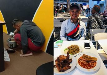 Bikin Hati Terenyuh, Baru Saja Terima Gaji Rp 5,2 Juta Rupiah, Pria Ini Kepergok Atasan Sedang Masak Nasi di Kantor, Alasannya Sangat Terpuji!