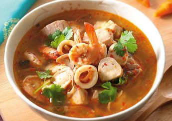 Resep Tomyam Soup Enak Ini Bikin Kita Pengen Tambah Nasi Terus